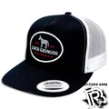 WHISKEY BENT CAPS | “ LOS GRINGOS” BLACK WHITE CAP