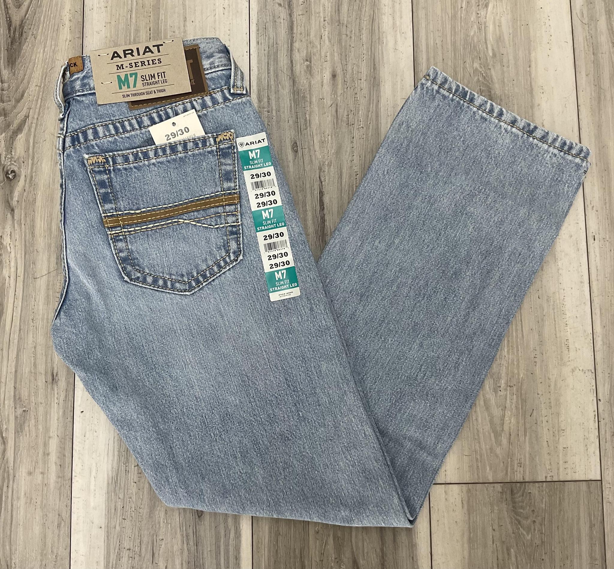 ARIAT MEN’S M7 SLIM FIT STRAIGHT LEG JEANS | 10072979