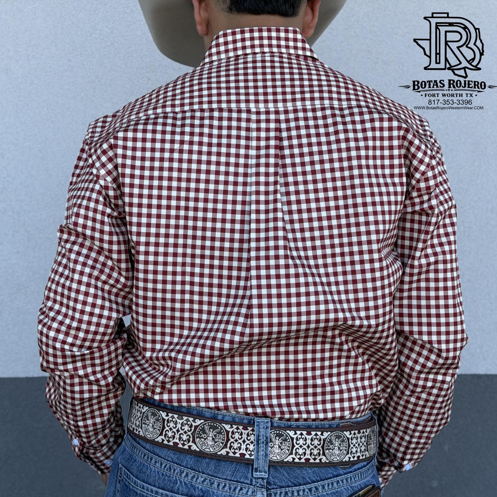 Maverick  | Iron Spur Men’s Western Long Sleeve  Shirt