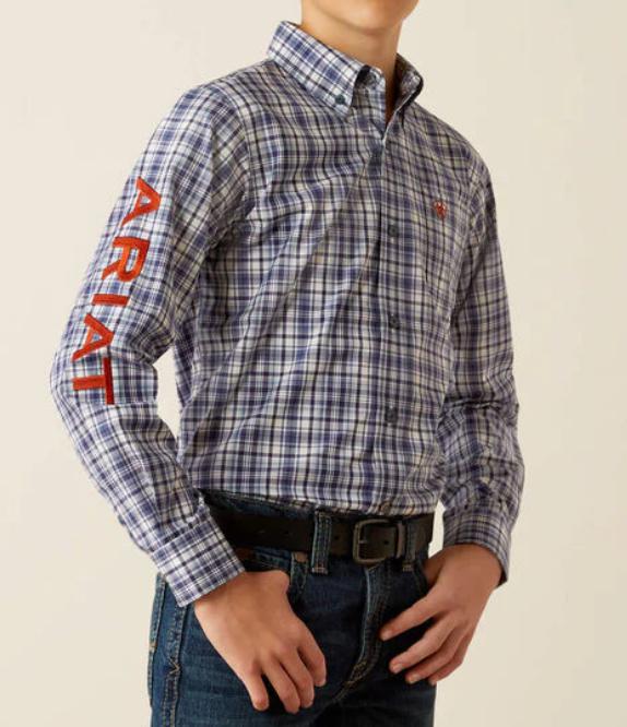 BOYS ARIAT PRO SERIES TEAM ORION CLASSIC FIT SHIRT |10054068