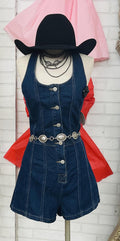 ‘’MAXI’’ DENIM JUMPER