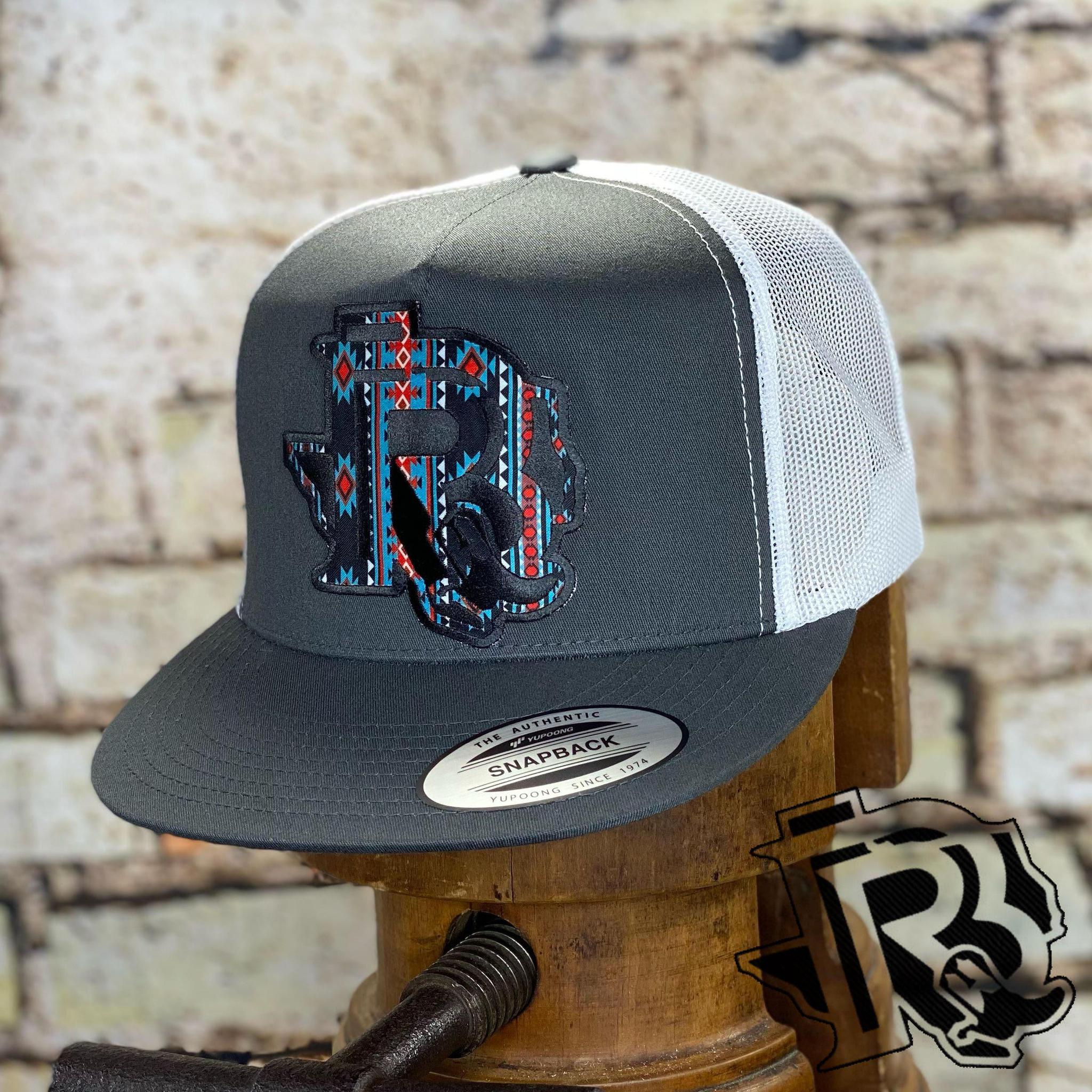 BR CAP : TEXAS VINTAGE EDITION GREY  / WHITE BLACK PATCH