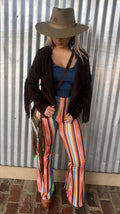 Stripe bell bottoms