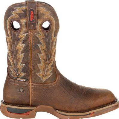 WORK BOOT (NO COMPOSITE TOE) | ROCKY LONG RANGE 11" WATERPROOF WESTERN BOOT