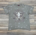 WOMENS ROCK & ROLL JADE OVERSIZED TEE WITH RIB DETAIL | BW21T05425