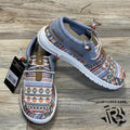 “ WENDY “ | WOMEN HEY DUDE STRETCH SLIP ON SHOE LIGHT GREY 40121-9CE