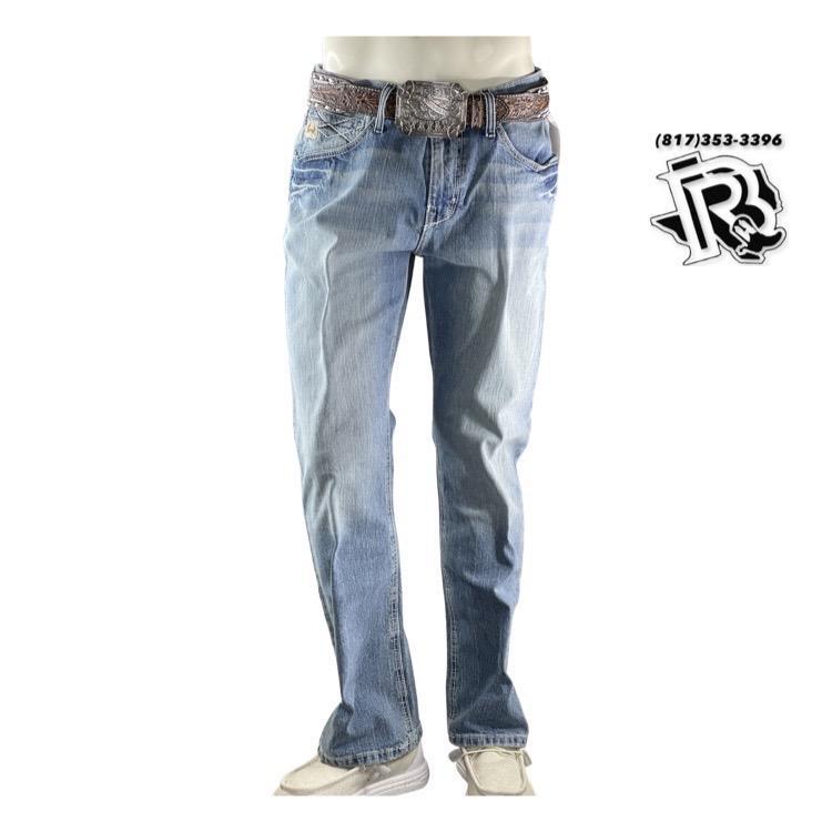 BOOT CUT MID RISE | CINCH IAN MEN JEANS LIGHT WASH MB69136001 IAN ORANGE LABEL