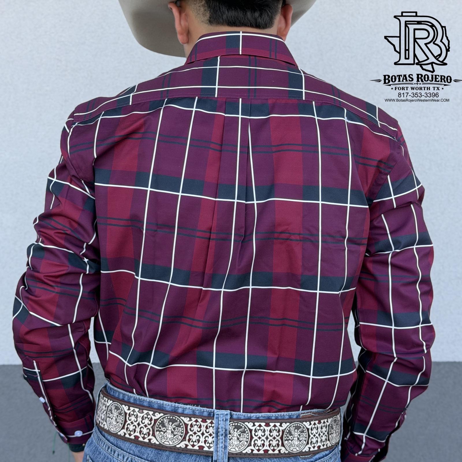 Wade  | Iron Spur Men’s Western Long Sleeve  Shirt