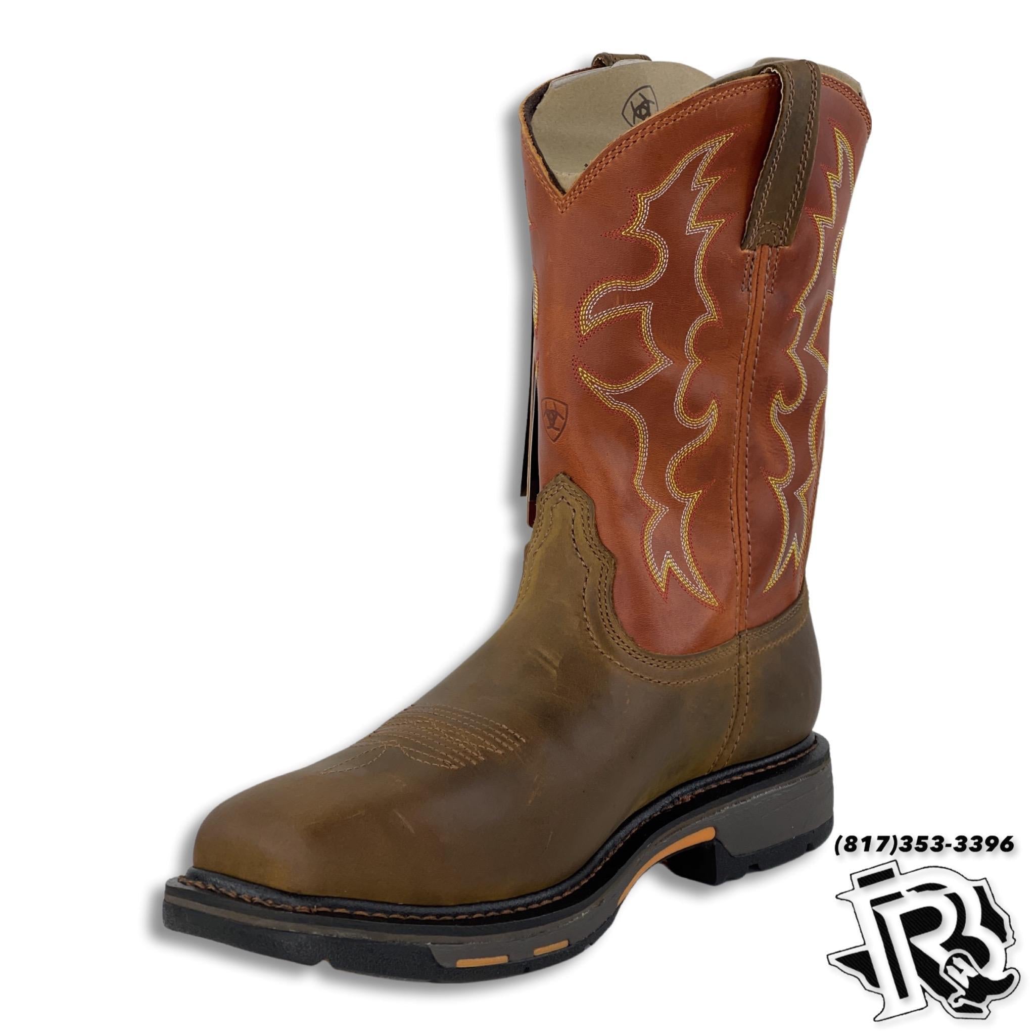 ARIAT STEEL TOE | WORKHOG MEN WESTERN WORK BOOTS 10006961