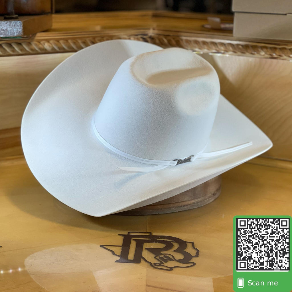6X  WHITE | AMERICAN HAT FELT COWBOY HAT