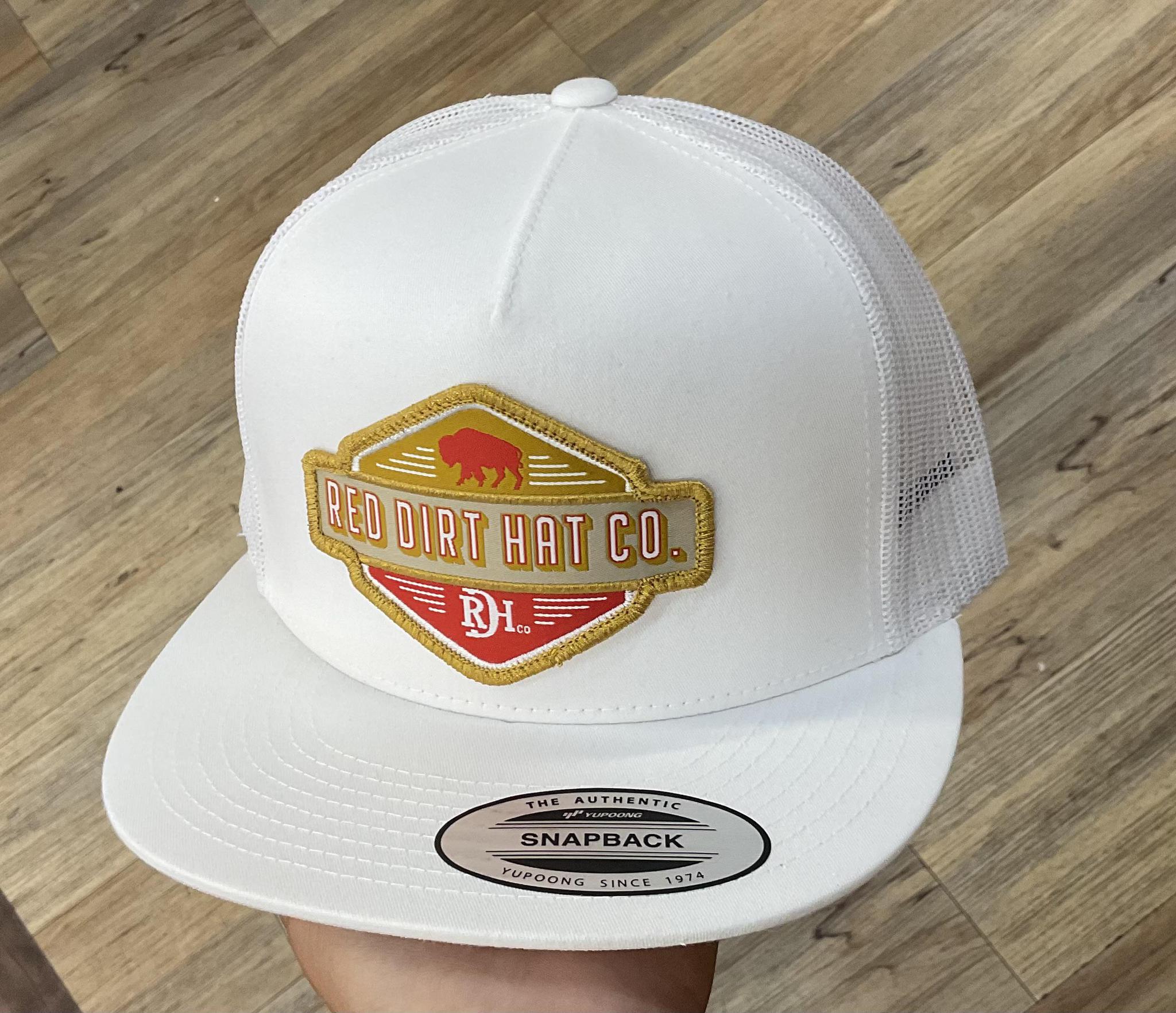 RED DIRT RED DIRT PATCH WHITE  CAP | RDHC-395