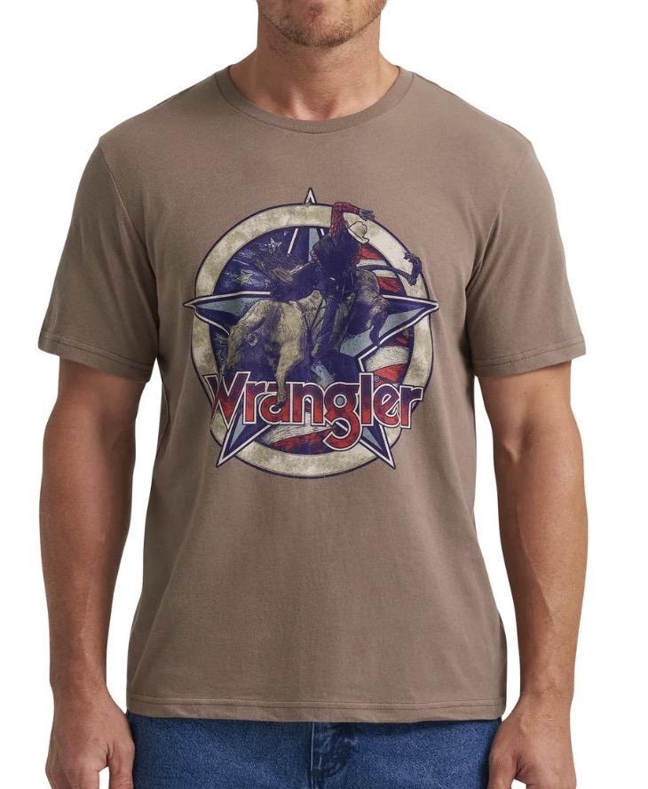 WRANGLER MEN'S SHORT SLEEVE T-SHIRT  |112383933