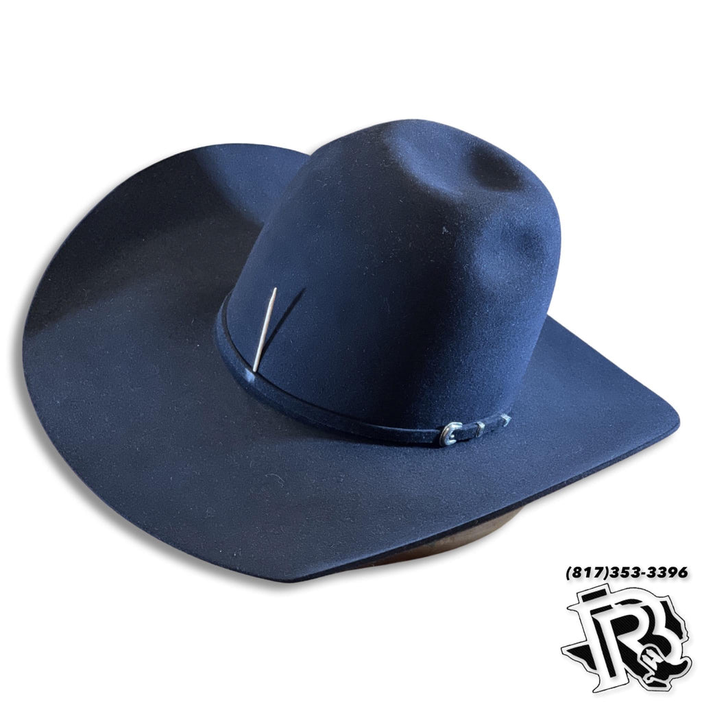 7X BLACK | RODEO KING FELT COWBOY HAT
