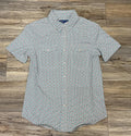 ‘’NICK’’ MEN’S PANHANDLE TURQUOISE SHORT SLEEVE SHIRT |TMN3S06649