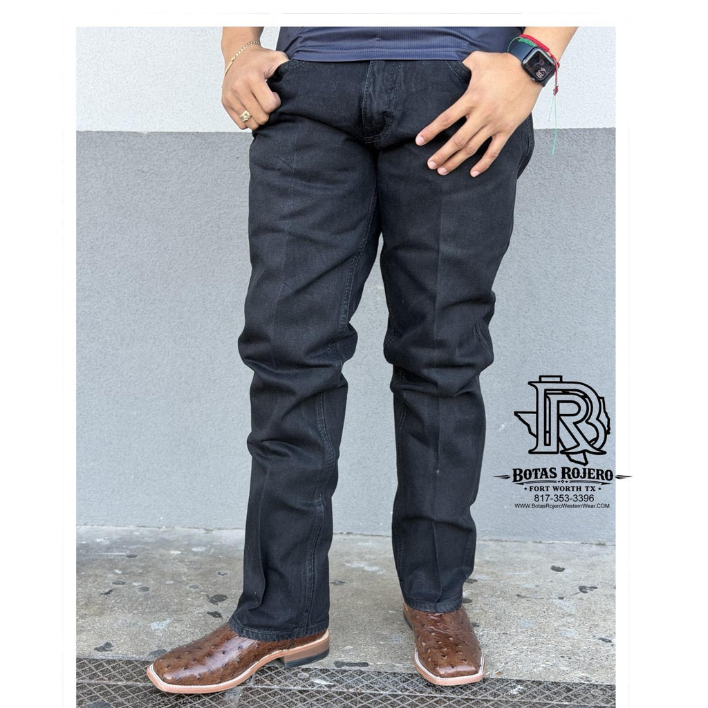 02 | STRAIGHT | BLACK | IRON SPUR | MEN WESTERN JEANS