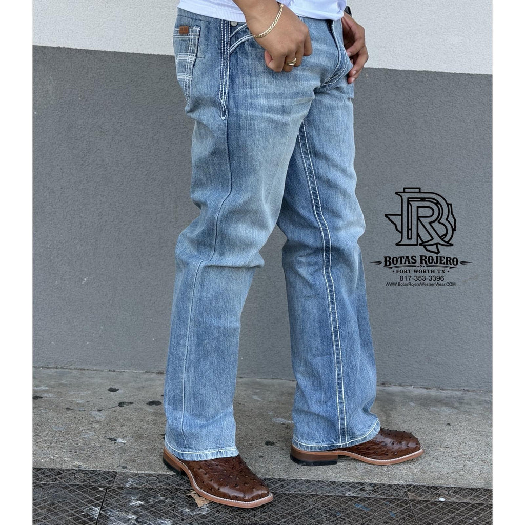04 | BOOTCUT IRON SPUR BLUE RINGCAL WESTERN MEN JEAN