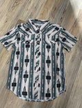 Men’s rock & roll Aztec stripe ripstop  | BMN3S02542