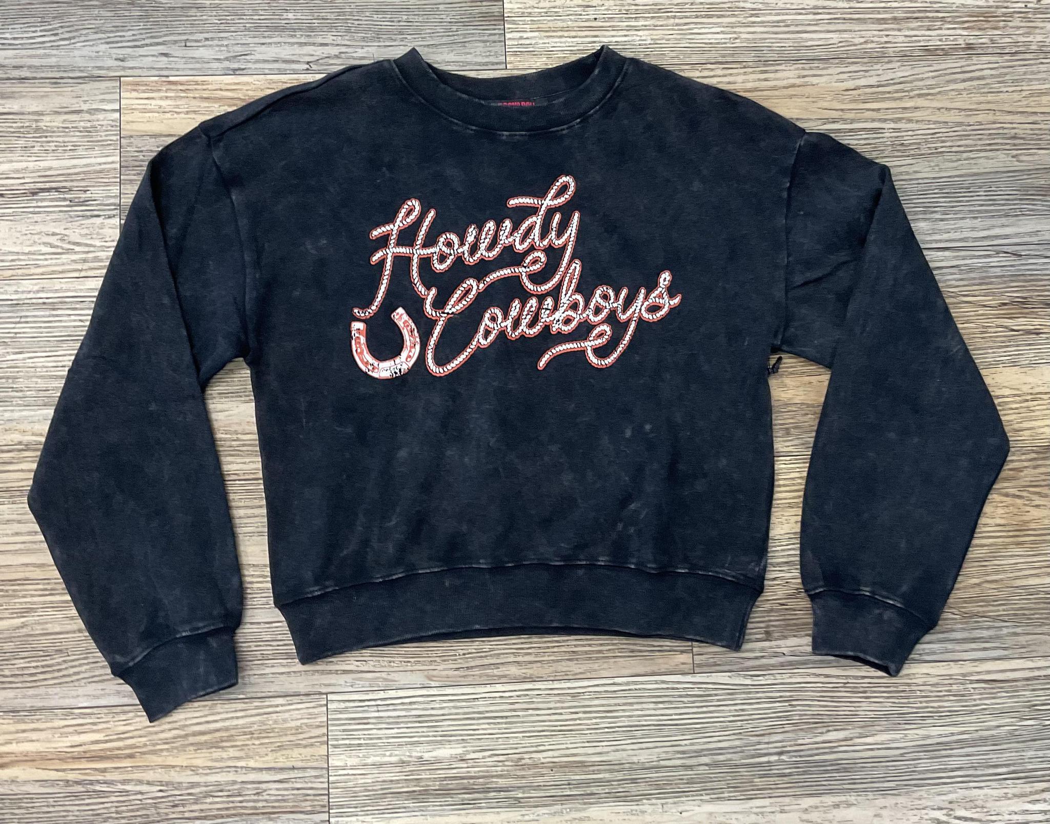 WOMENS ROCK & ROLL BLACK PULLOVER |BW91T05424