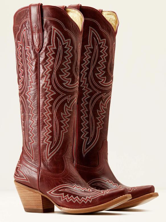 WOMENS ARIAT CASANOVA WESTERN RED X TOE BOOT | 10050870