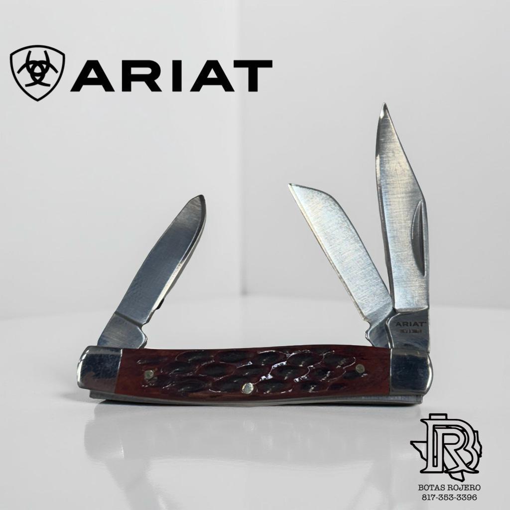 Ariat® Stockman Triple Blade Folding Knife |A710010802-M