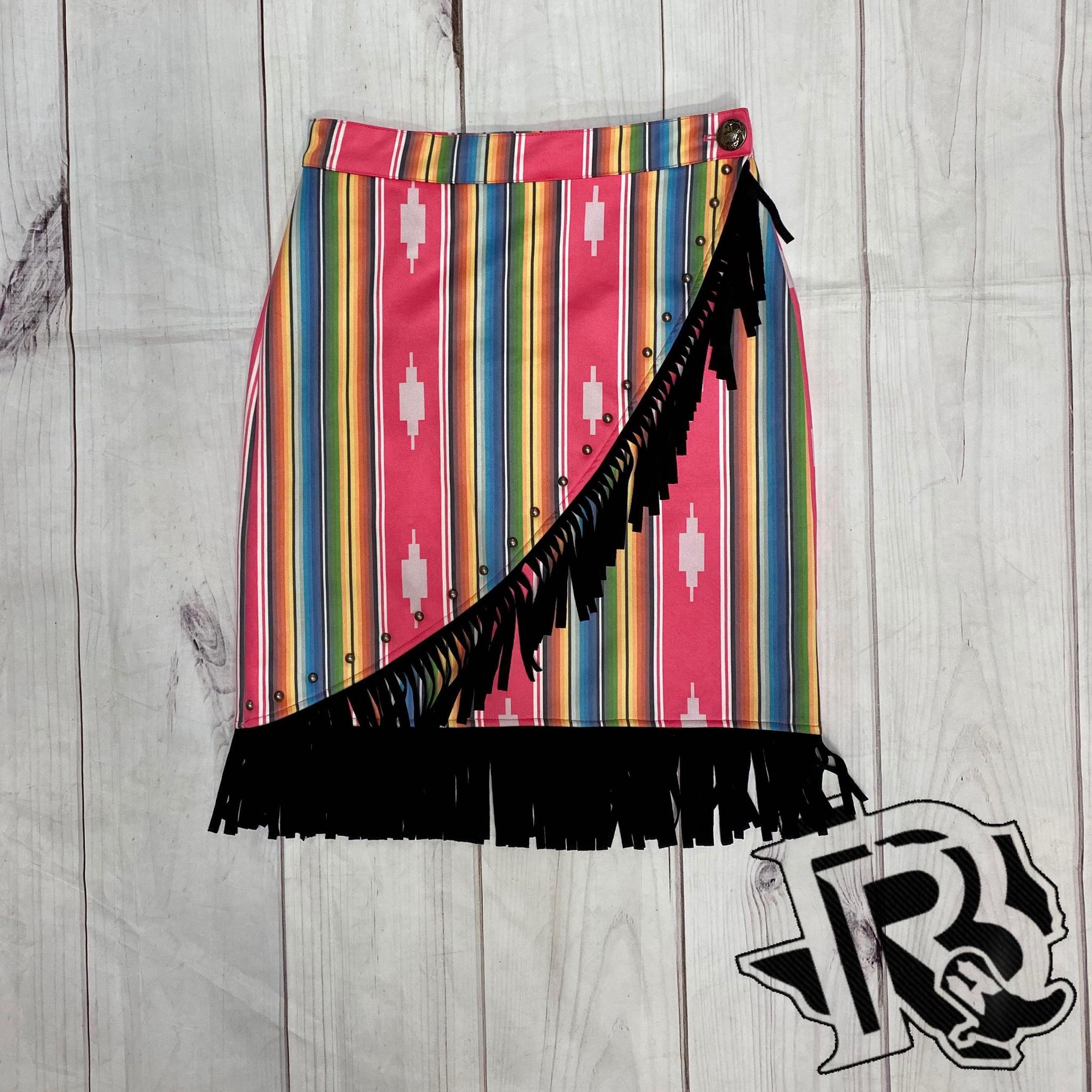 TESSA FRINGE SKIRT