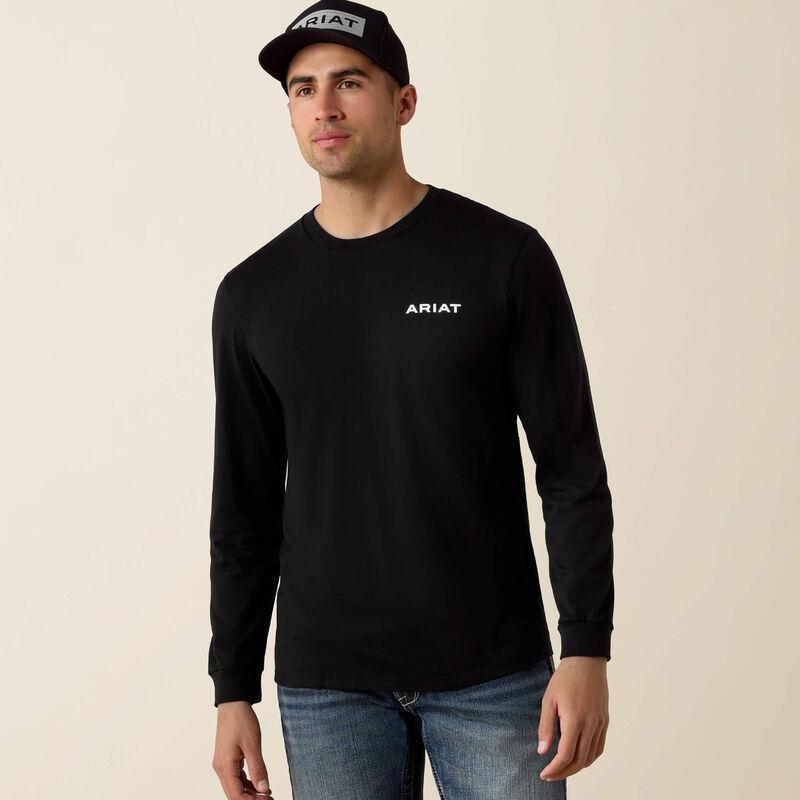 MEN’S ARIAT LONG SLEEVE T-SHIRT 10080687