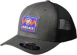 ARIAT GREY BLACK CHEVRON PATCH A300001706