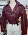 MELANIE LEATHER JACKET