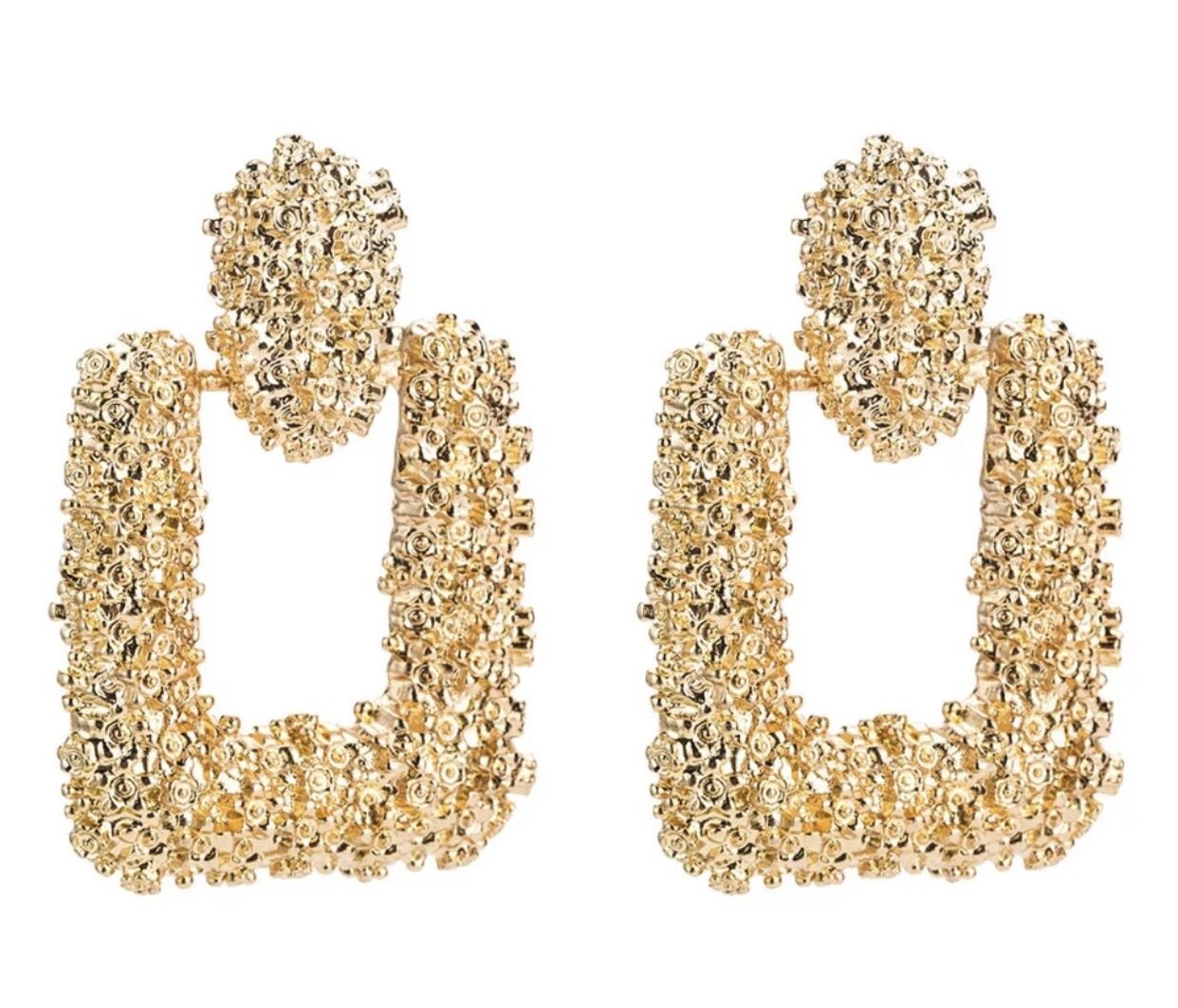 Square earrings