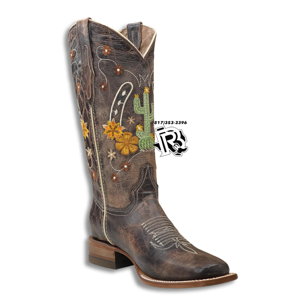 “ Brittany “ | WOMEN WESTERN SQUARE TOE BOOTS