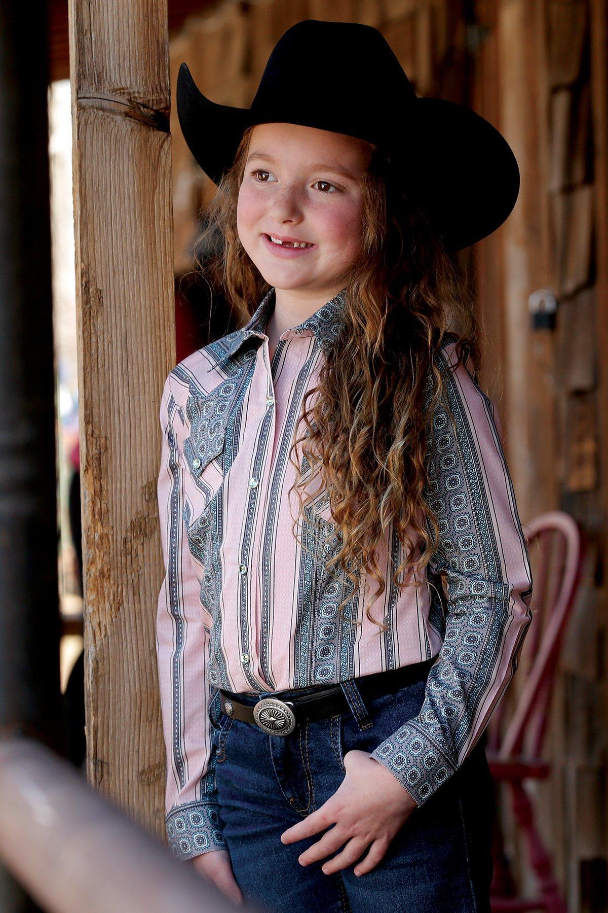 GIRLS  CHINCH PRINT WESTERN PINK  |CTW3230033
