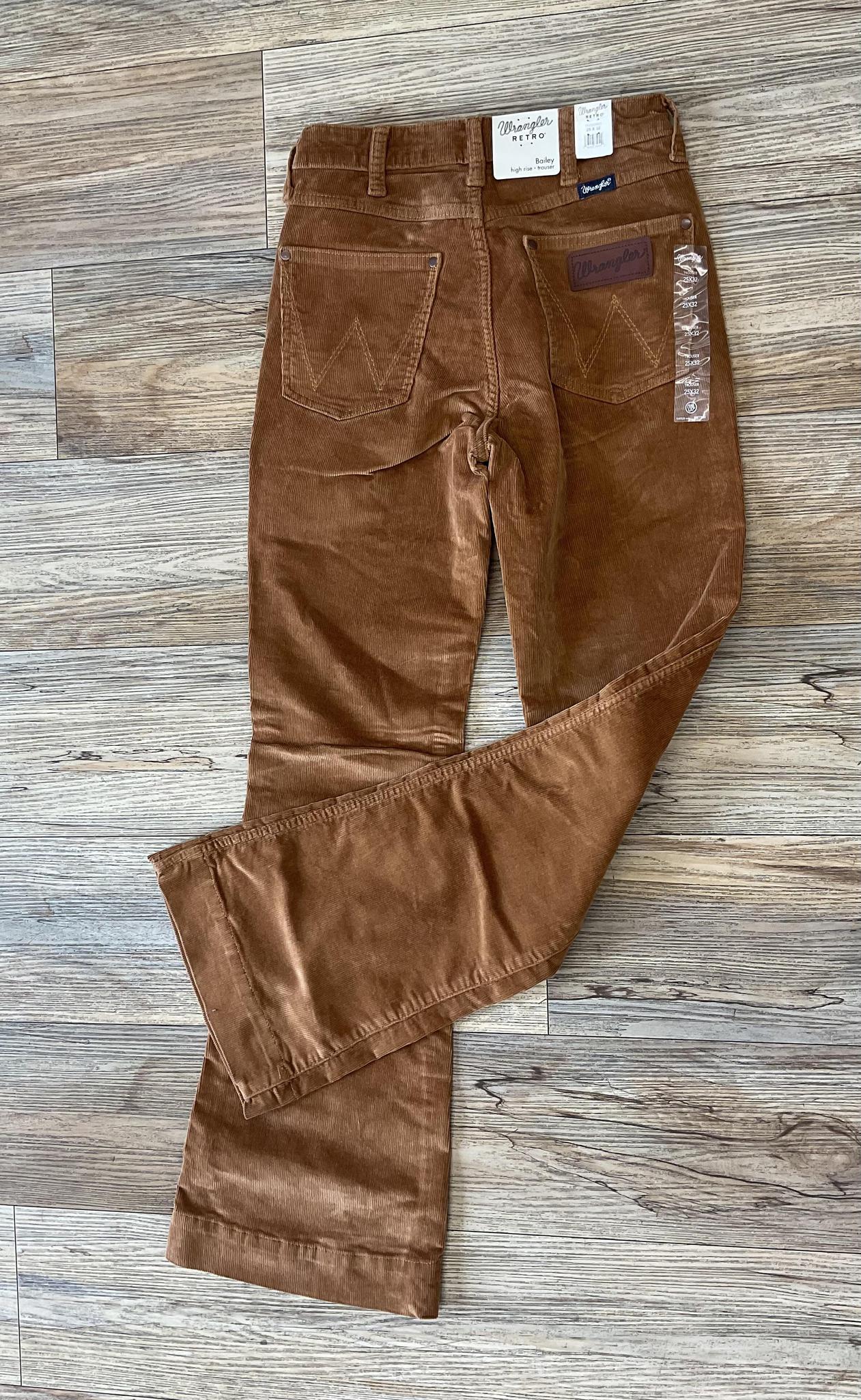 WRANGLER RETRO WOMEN'S BAILEY  HIGH RISE STRETCH TROUSER JEANS | 112352983