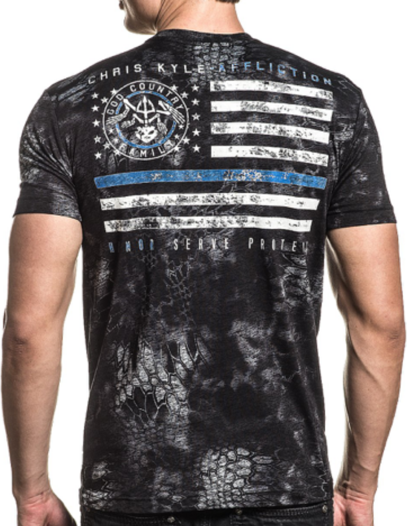 AFFLICTION CHRIS KYLE A20196 SHIRT