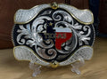 ‘JASON’ TEXAS BELT BUCKLE