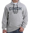 Cinch Men's Embroidered Logo Hoodie grey | MWK1206013
