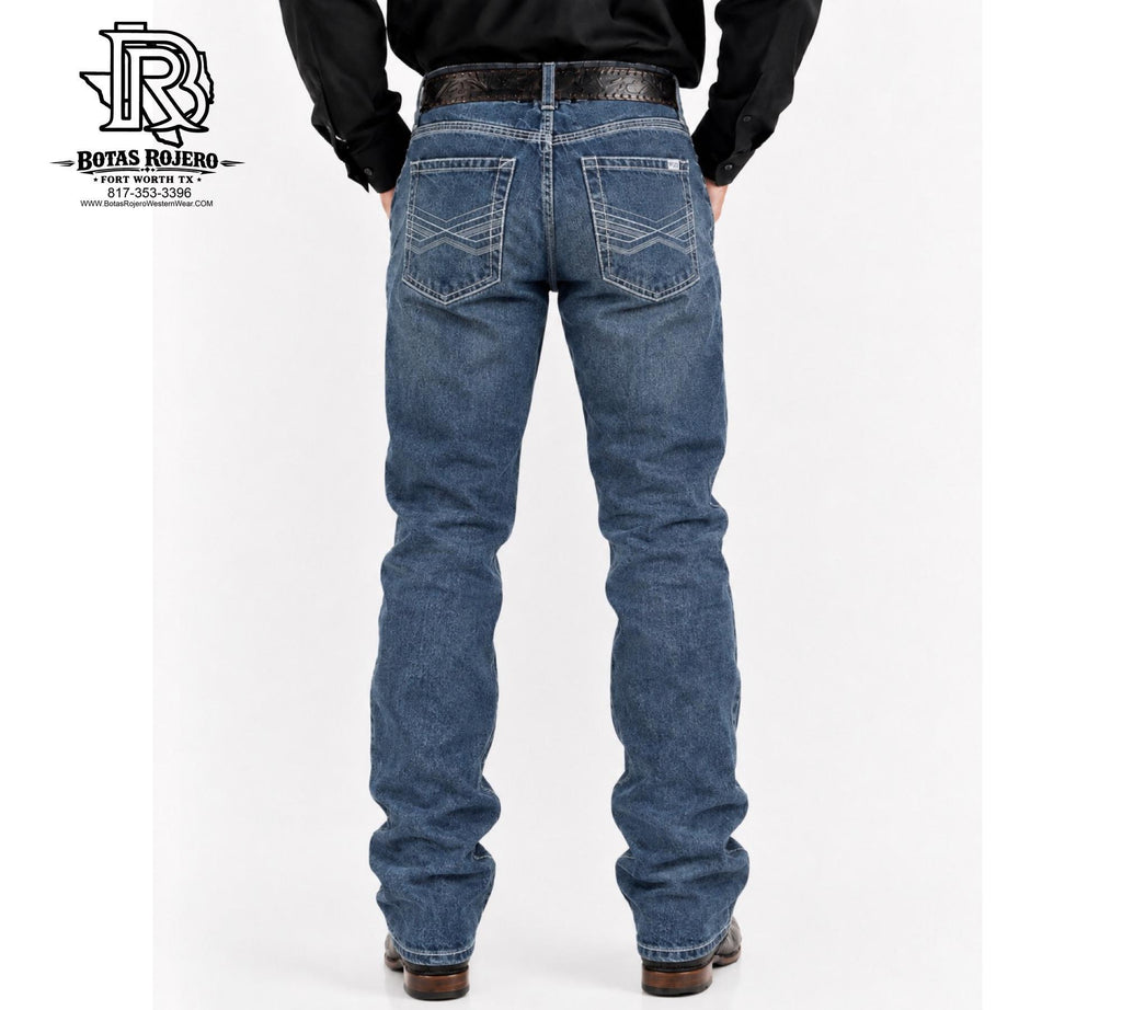 02 | BOOTCUT | IRON SPUR | MED BLUE | MEN WESTERN JEANS