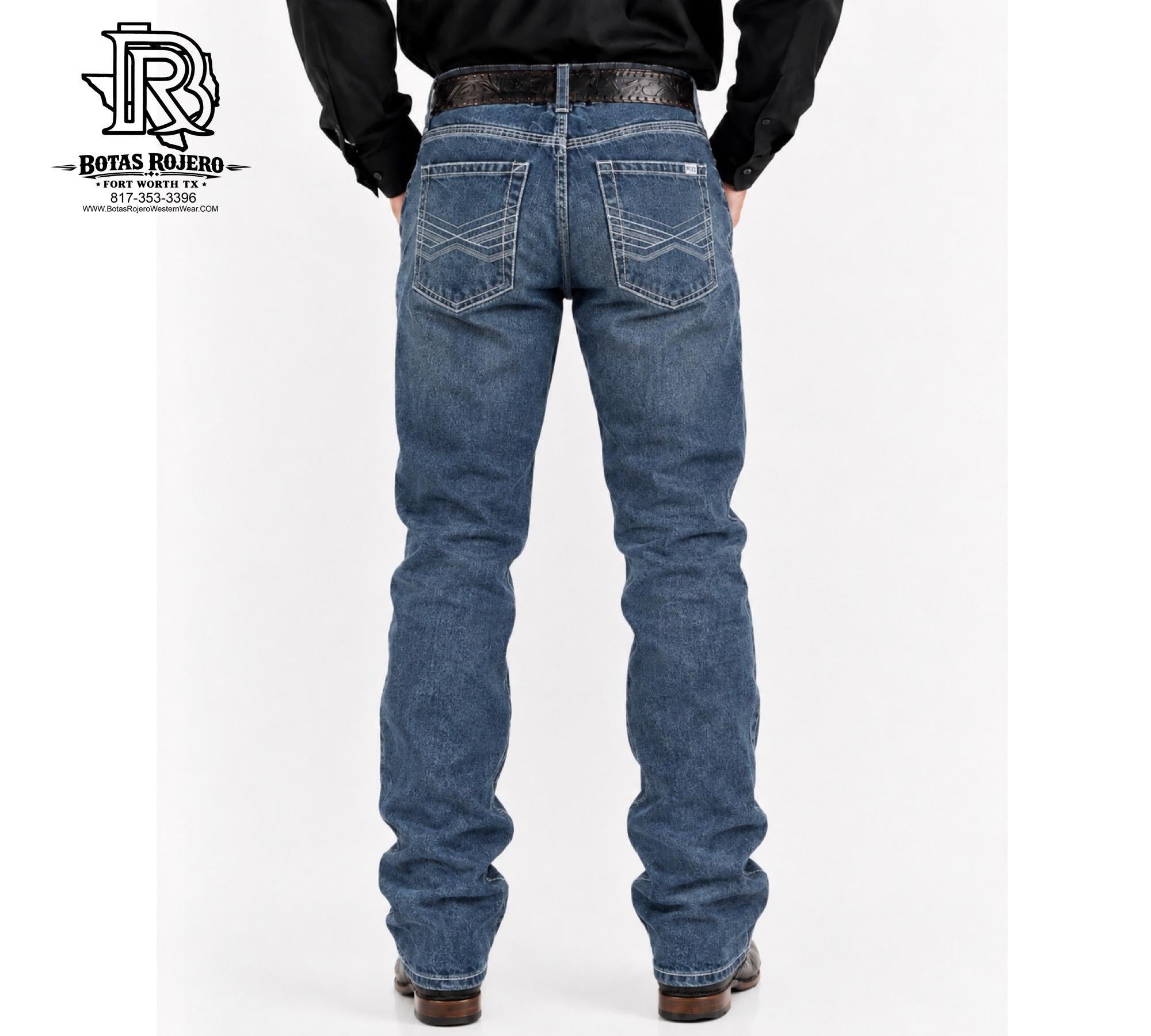 02 | BOOTCUT | IRON SPUR | MED BLUE | MEN WESTERN JEANS