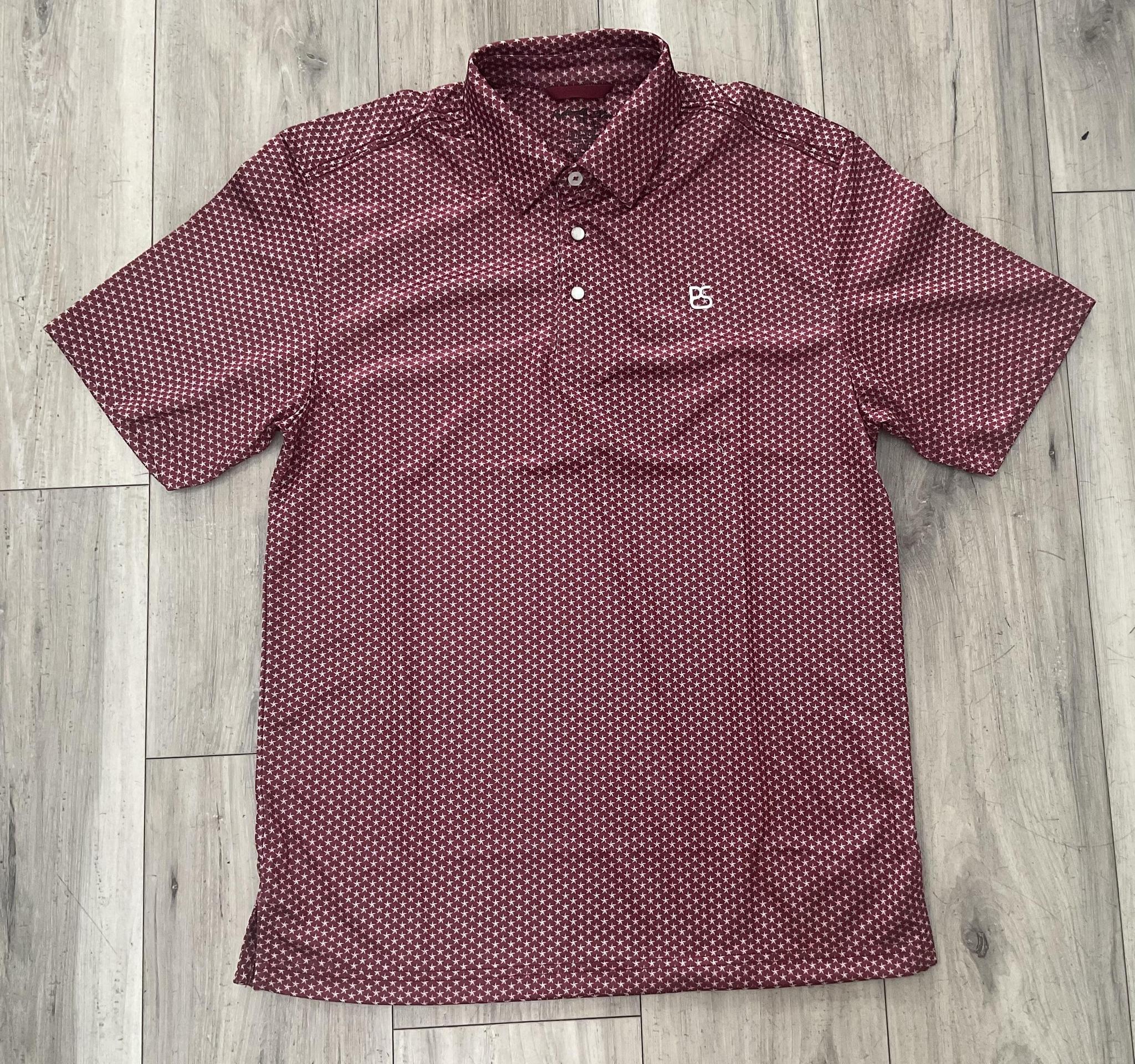 PANHANDLE MEN’S WINE POLO |TM51T09521
