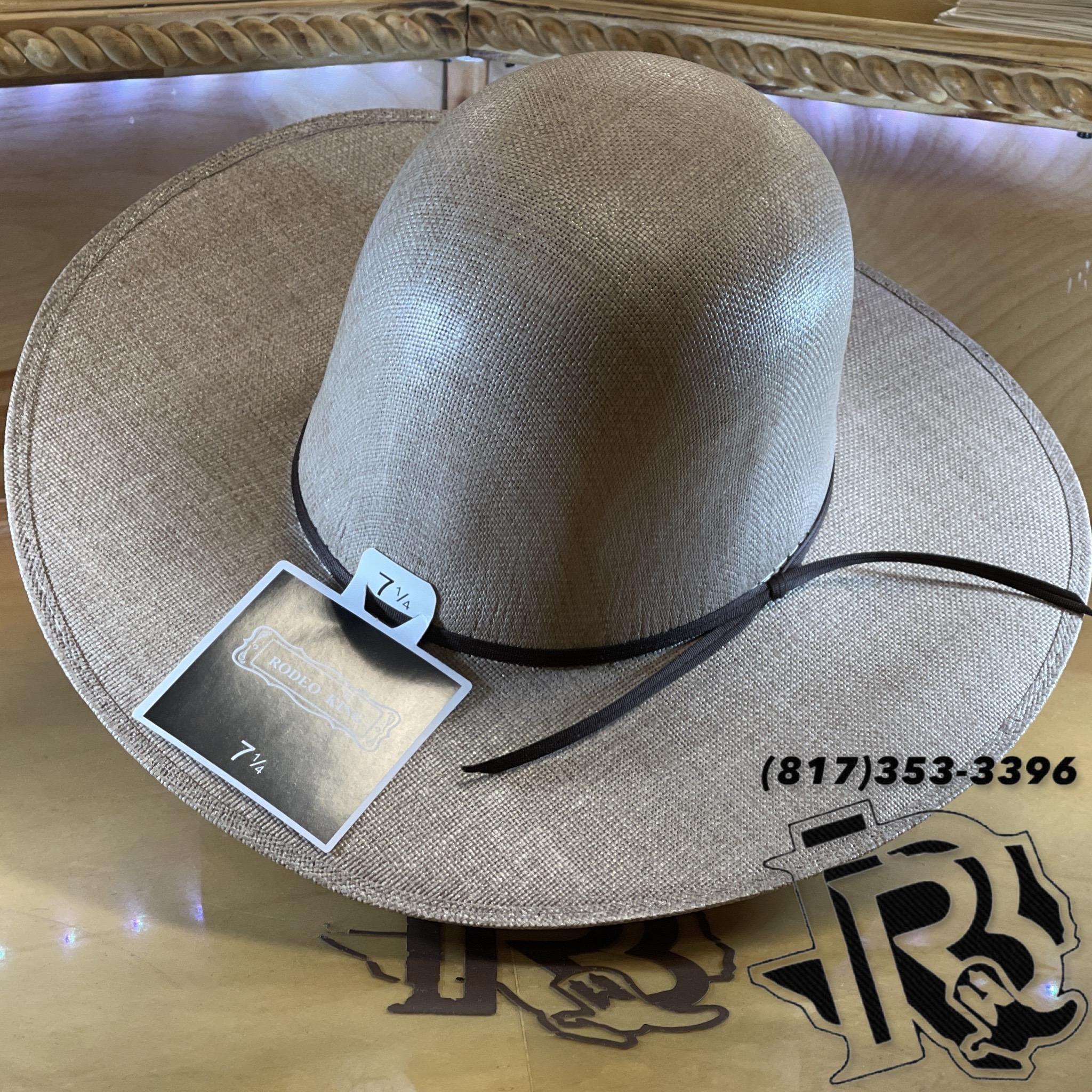 “ FINE JUTE “ | RODEO KING COWBOY STRAW HAT
