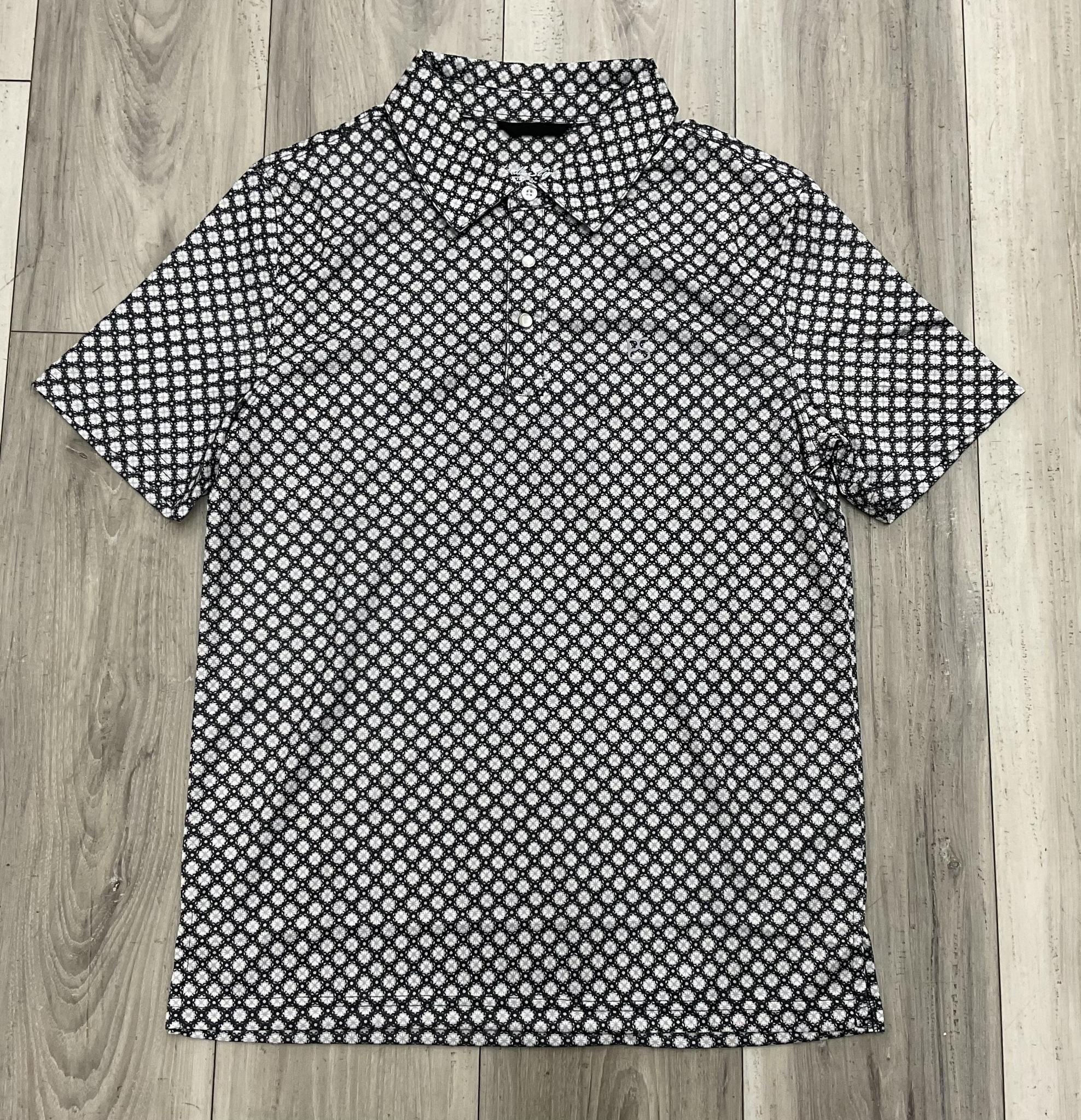 PANHANDLE MEN’S BLACK SNAP POLO |TM51T09004