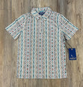 MEN’S PANHANDLE TURQUOISE SNAP POLO | BM51T06648