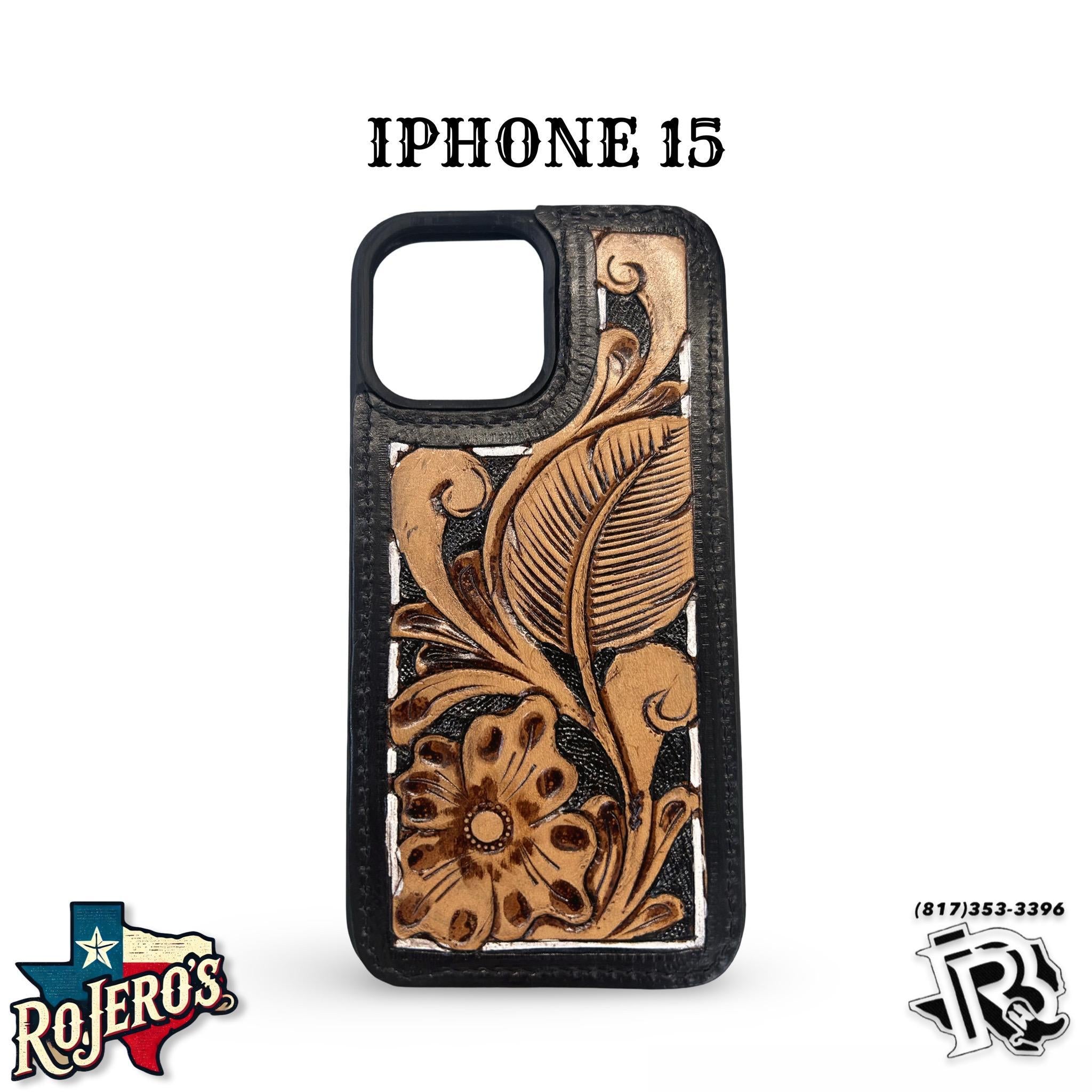 “ WADE “ | IPHONE 15 TOOLED LEATHER CASE