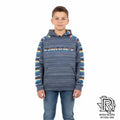 HOOEY YOUTH "CANYON" NAVY HOODY | HH1190NV-Y