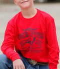 MTT7630017 BOYS LONG SLEEVE TEE RED |MTT7630017