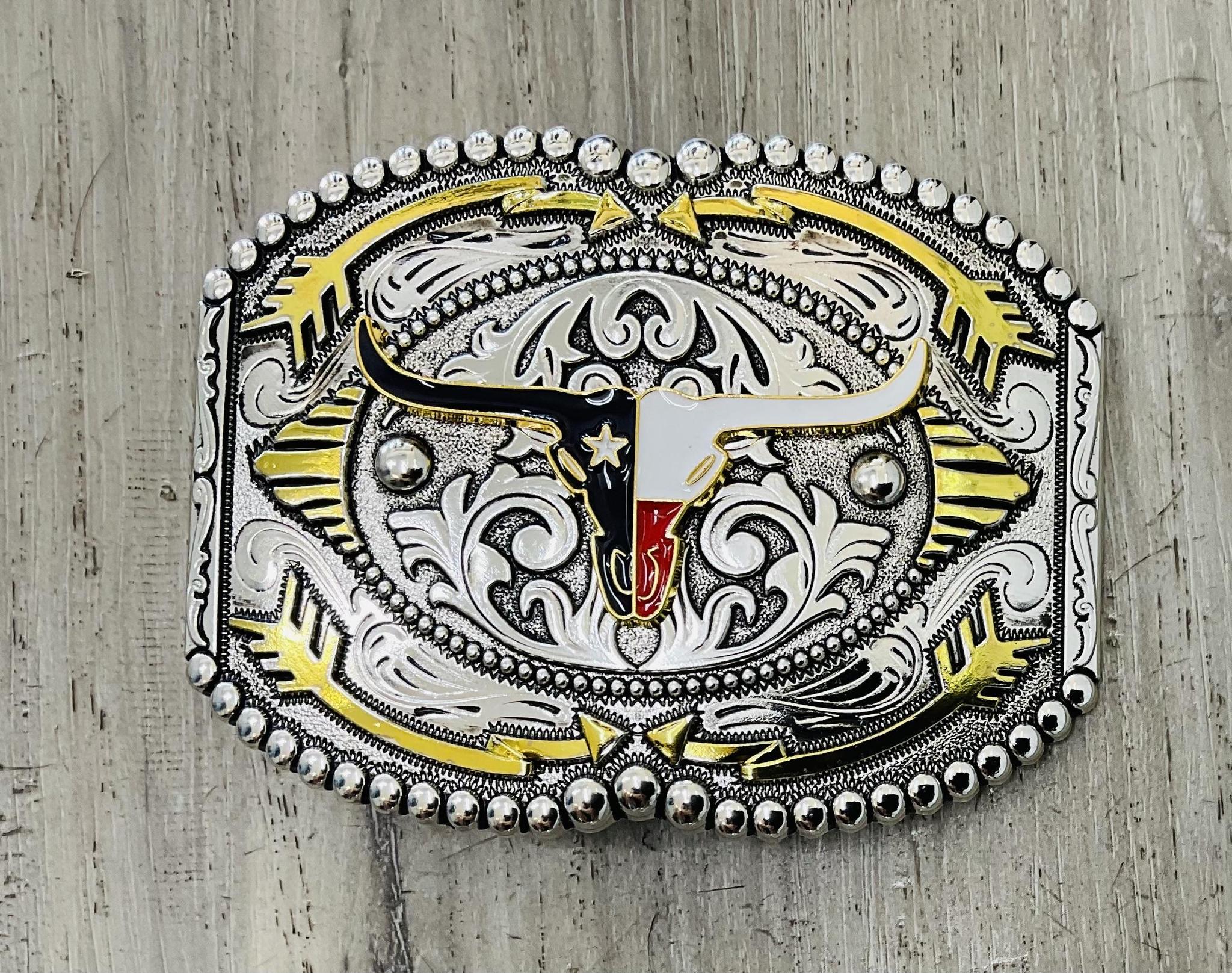 ‘’TEXAS LONGHORN’’ MEN’S BUCKLE