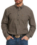 Cinch Men's Black  Long Sleeve Modern Fit Western Shirt |MTW1347090