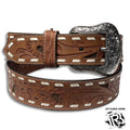“ Anthony “ | MEN WESTERN BUCK STITCH BELT HFK-330 FINAL SALE