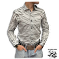 “ AXEL “ |  MEN’S WESTERN SHIRT WHITE LONG SLEEVE