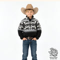 BOY’S PANHANDLE AZTEC BERBER QUARTER ZIP PULLOVER| DB91C06185