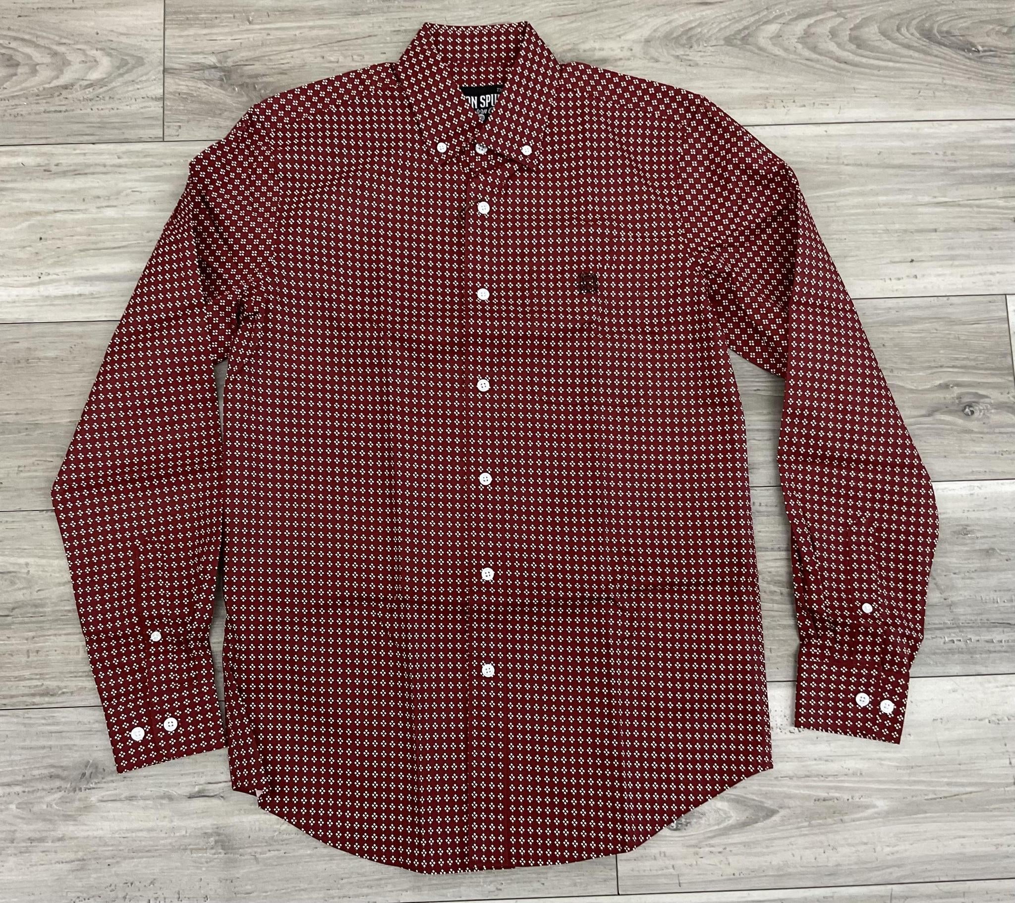 CANNON   | Iron Spur Men’s Western Long Sleeve  Shirt